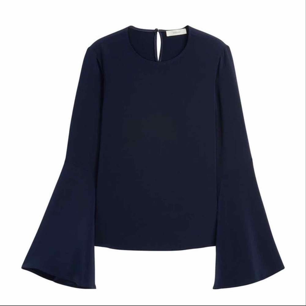 Suistudio Navy Dew top